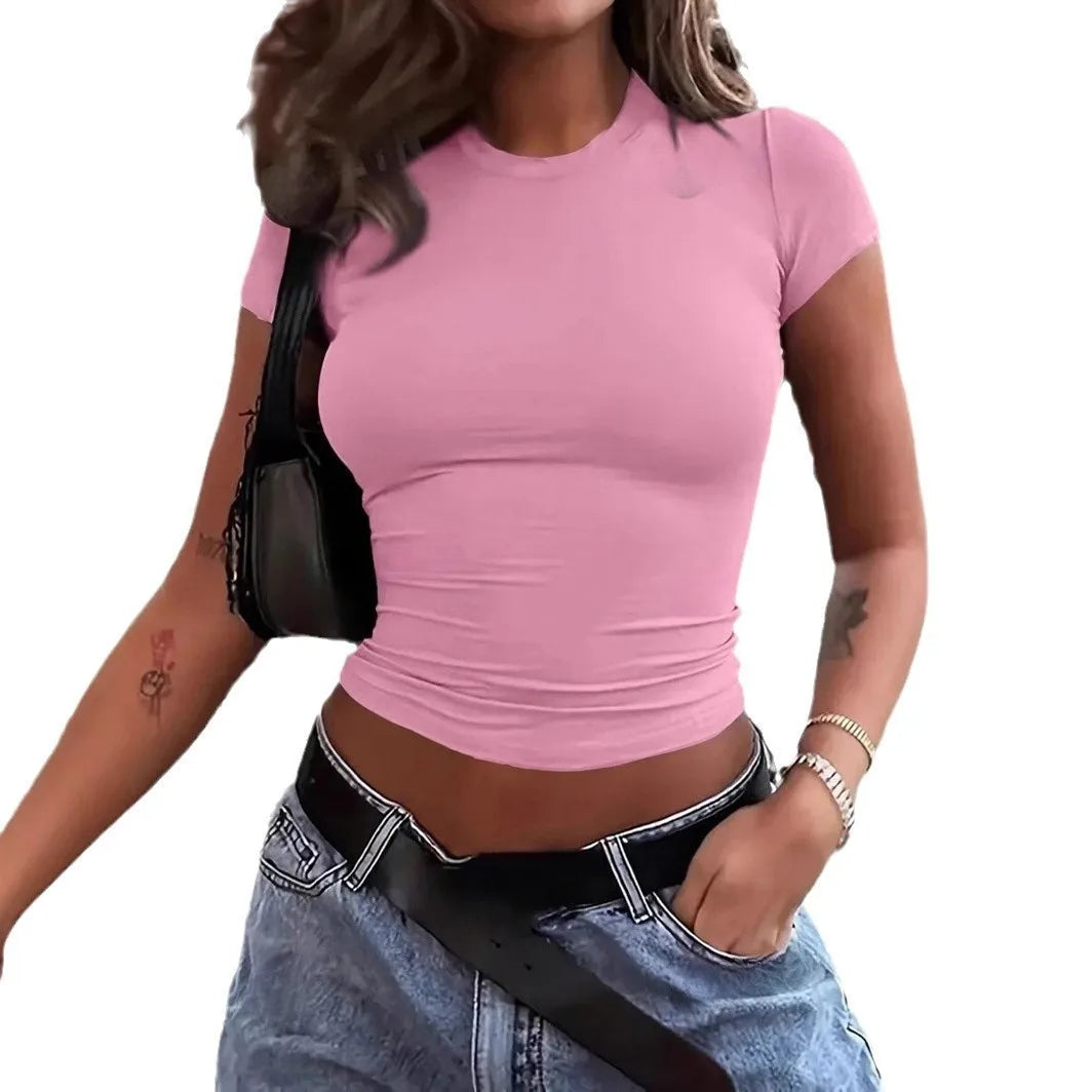 Chic Y2K Cropped Summer Tee™