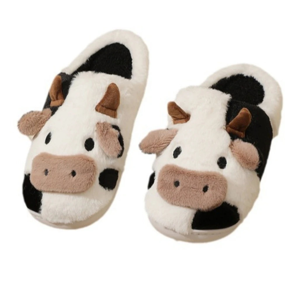 Cozy Cow Plush Couples Slippers™