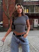 Chic Y2K Cropped Summer Tee™