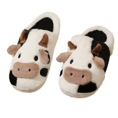 Cozy Cow Plush Couples Slippers™